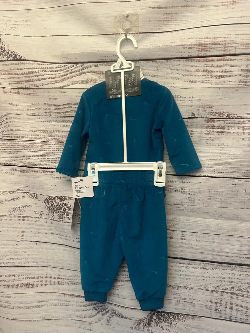 NWT Nike Teal 2 piece set size 6 months - Picture 2 of 2